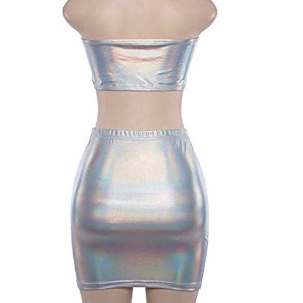 Metallic two piece set - Picture 4 of 5